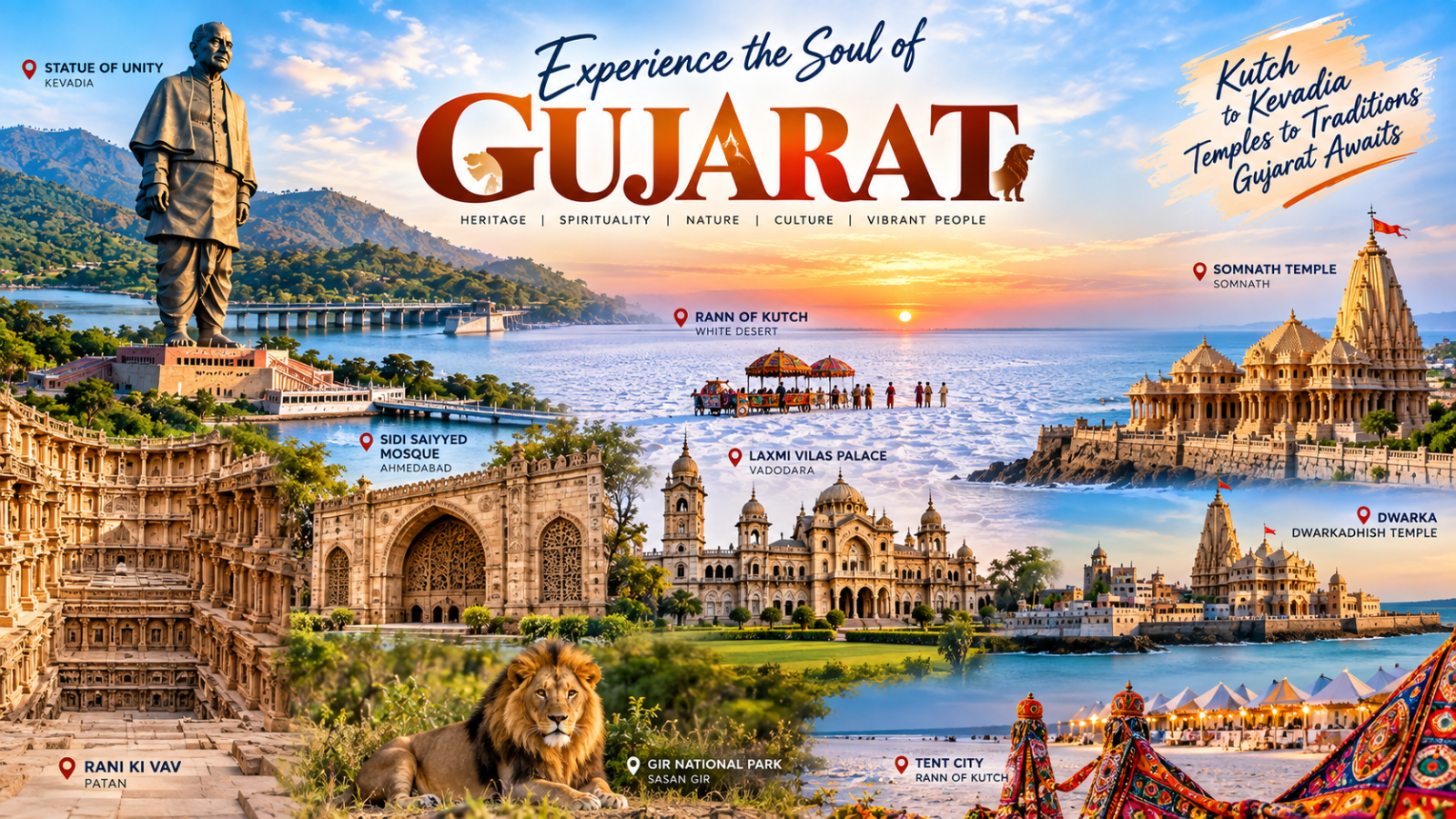 Gujarat Tour Guide: Best Places to Visit, Business Cities, Culture, Food & Travel Tips