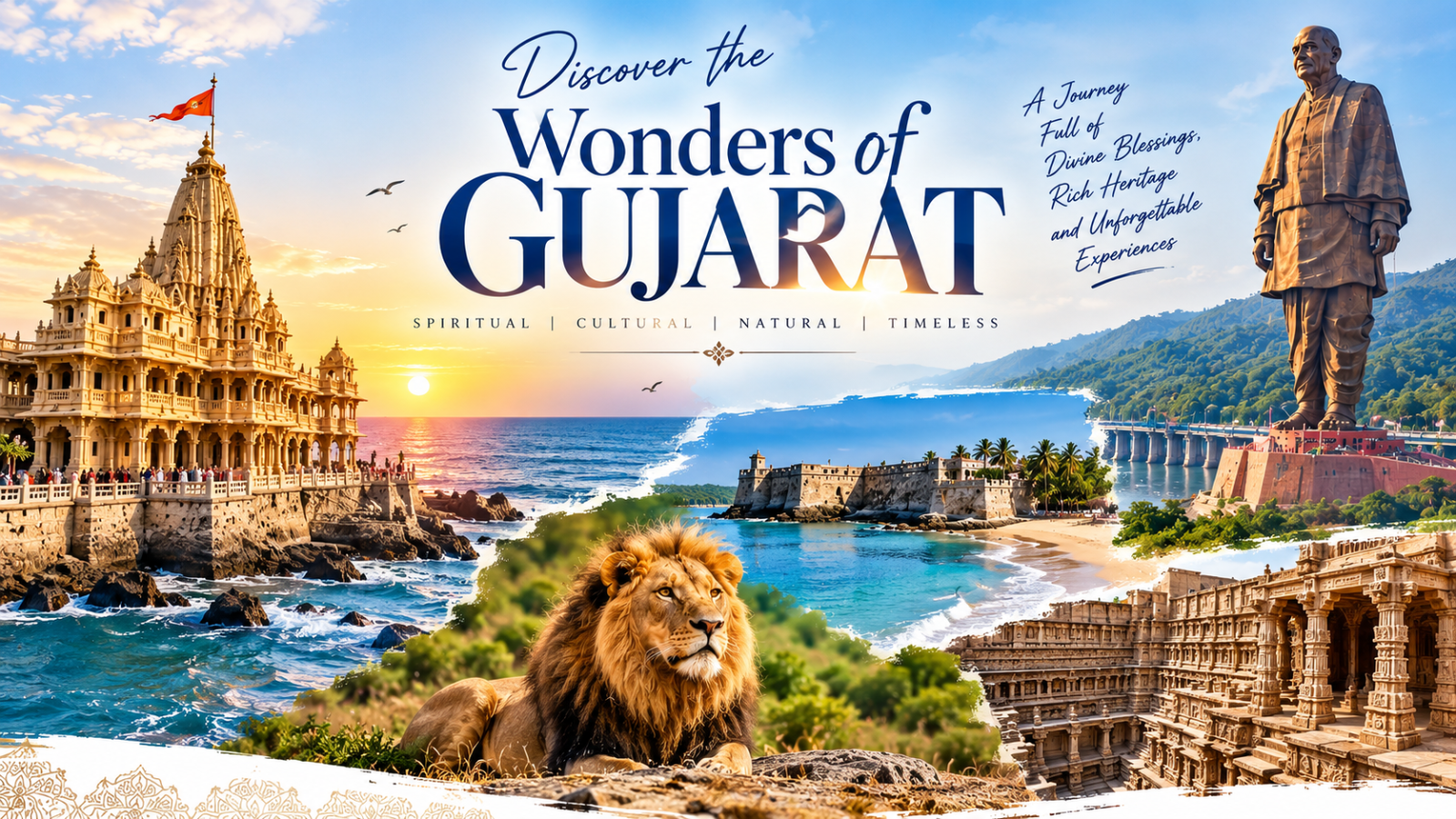 Gujarat Grand Tour – Temples, Heritage & Wildlife