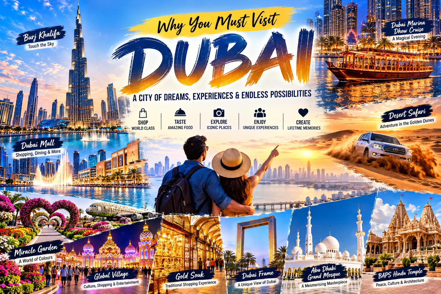 Why Visit Dubai? Top Attractions, Best Experiences and Travel Tips for an Unforgettable Holiday