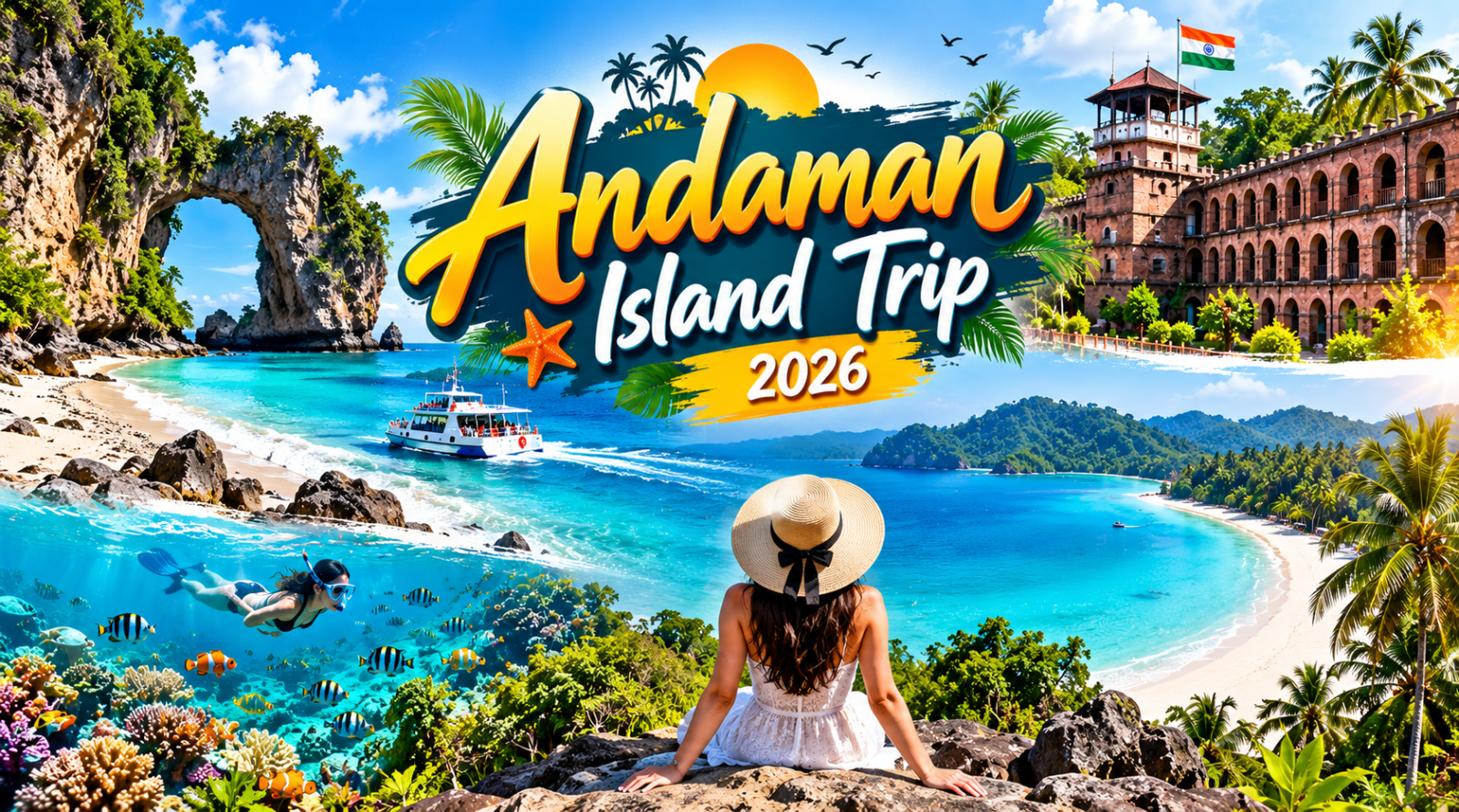 Andaman Island Tour: Discover India's Tropical Paradise of Beautiful Beaches, Blue Waters and Unforgettable Experiences