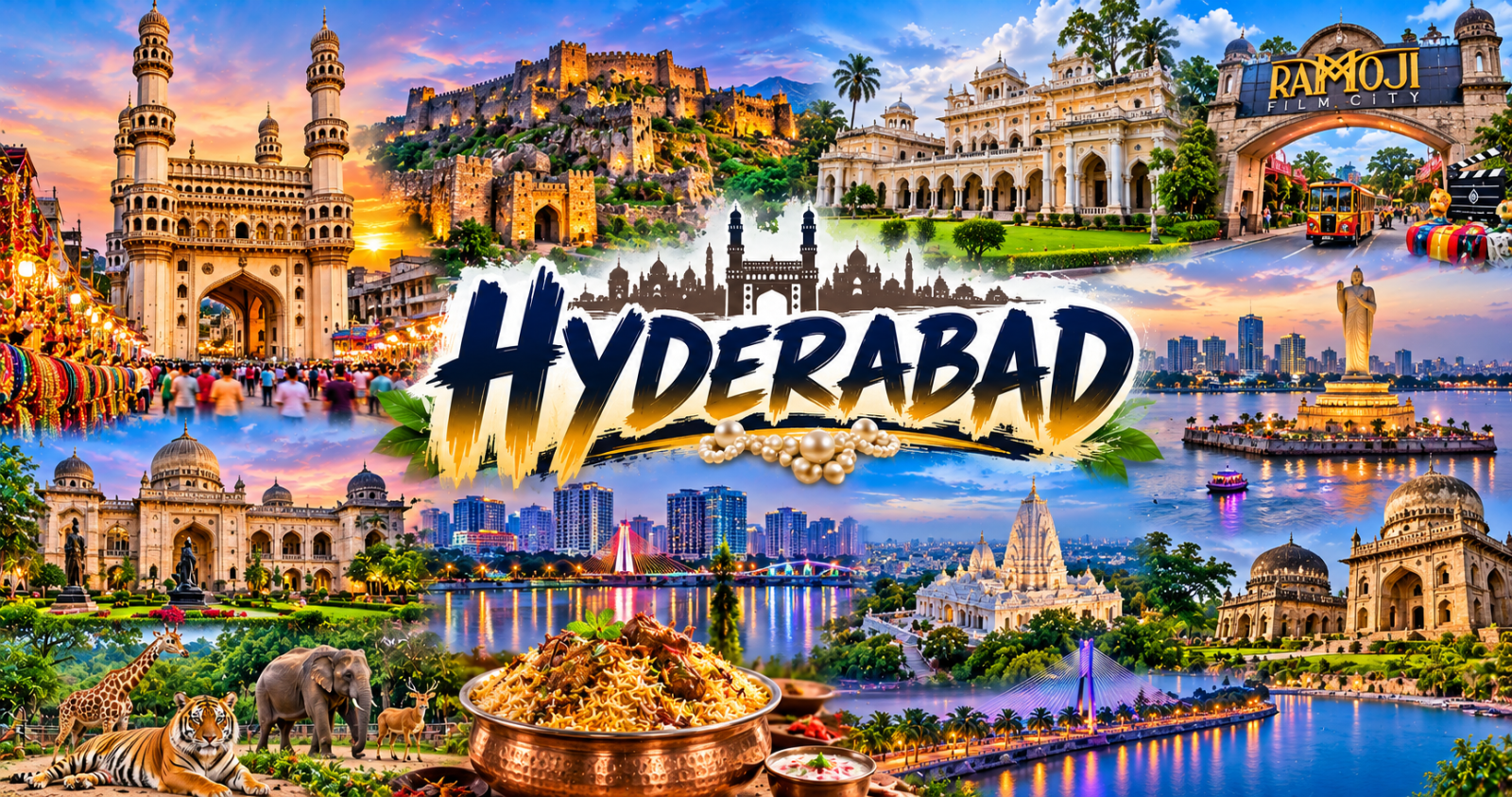 Hyderabad Tourism: 10 Best Places to Visit & Travel Guide